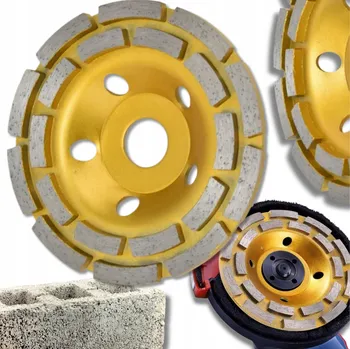 Vrták TARCZA DO SZLIFOWANIA BETONU KAMIENIA 125 mm HRNKOVÝ SEGMENT TURBO DIAMANTOVÝ