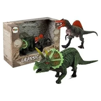 Figurka Dinozaury 2szt Spinosaurus, Triceratops