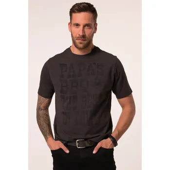 Pánské tričko JP1880, Plus size Tričko JP1880, krátké rukávy, grilování, do 8XL pro plnoštíhlé nadměrná velikost, 838300110-1456, šedý, 7XL, Plus size oblečení, Oblečení pro vysoké muže, Nadměrné velikosti, Oblečení pro plnoštíhlé.