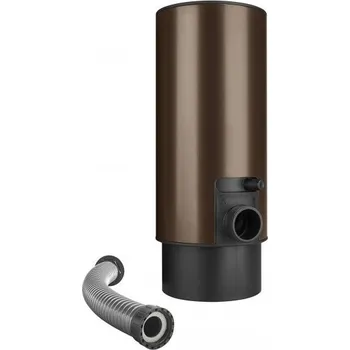 okap KJG Sběrač dešťové vody s hadicí tmavě hnědý 100 mm