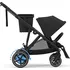 Kočárek Cybex e-Gazelle S 2025, Moon Black