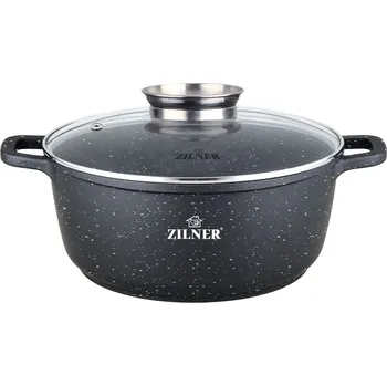 Klönberg Hrnec s mramorovým povrchem 24 cm KB-4005, indukce