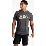 Pánské bavlněné tričko Dare2b MOVEMENT III tmavě šedá 3XL