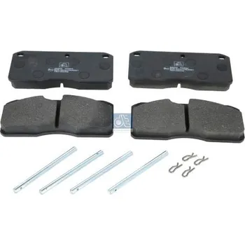 Brzdová destička Sada brzdových destiček, kotoučová brzda DT Spare Parts 2.94072