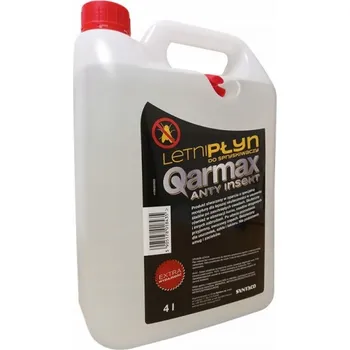 Náplň do chladiče a ostřikovače Směs do ostřikovačů letní 4L s přísadou proti hmyzu ANTY-INSEKT QARMAX