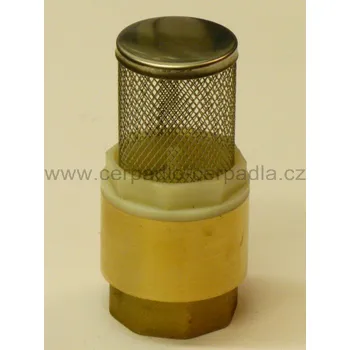 Příslušenství k čerpadlu Italtecnica Sací koš se zpětnou klapkou DN32 5/4" mosaz