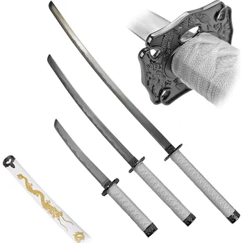 Šerm AF Sada samurajských mečů "WHITE DRAGON SET"