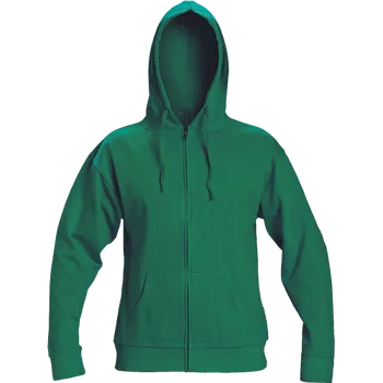 Pánská mikina CERVA NAGAR mikina s kapucí Barva: Zelená, Velikost: XL C0306001610004