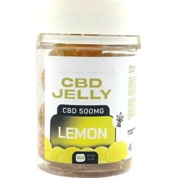 CZECHCBD CBD Jelly 500 mg - citron, 20 ks