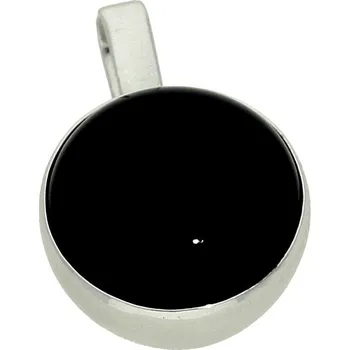 Přívěsek Goldstore Přívěs s onyxem stříbro Varianta: stříbrný přívěs