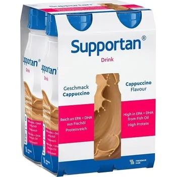 Speciální výživa SUPPORTAN DRINK PŘÍCHUŤ CAPPUCCINO perorální roztok 4X200ML