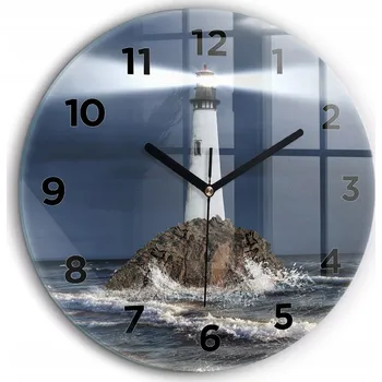 Hodiny Nástěnné hodiny Wallfluent, odstíny hnědé, 60 cm