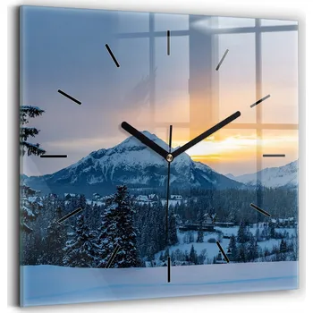 Hodiny Nástěnné hodiny Wallfluent bílé 30 cm