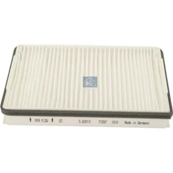 Kabinový filtr Filtr, vzduch v interiéru DT Spare Parts 5.62013