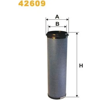 Vzduchový filtr Filtr - sekundární vzduch WIX FILTERS 42609