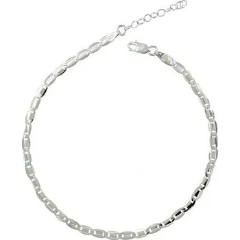 Náramek Stříbrný náramek na nohu žiletka