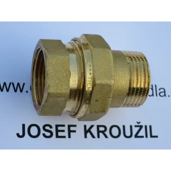 Příslušenství k čerpadlu šroubení přímé 1" mosaz, TIEMME