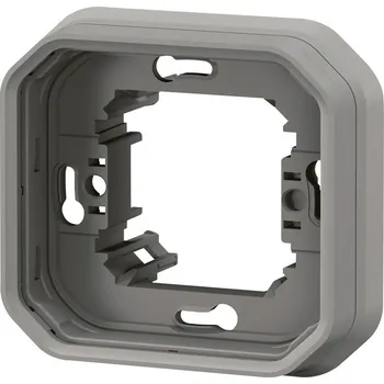Elektrická zásuvka Legrand Rámeček Legrand Plexo jednonásobná šedá