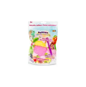 Set školních potřeb Masa plastyczna Pachnąca Chmurkolina 1 pack, seria 4, MIX KOLORÓW (2x30g) Różowy+żółty (mango)