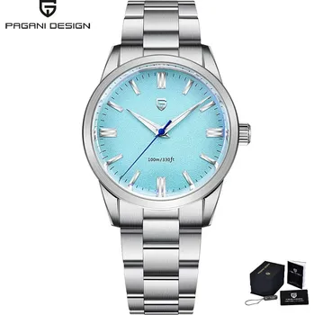 Hodinky Pánské analogové hodinky s kovovým páskem TF910 Barva (Varianta): IceBlue