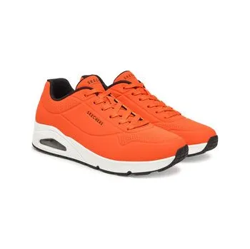 Dámské tenisky Sneakersy Skechers Uno - Stand On Air 52458/ORBK Oranžová 45