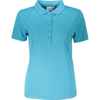 Dámské tričko Dámské triko s límečkem funkční classic JAMES NICHOLSON JN719 TURQUOISE XS