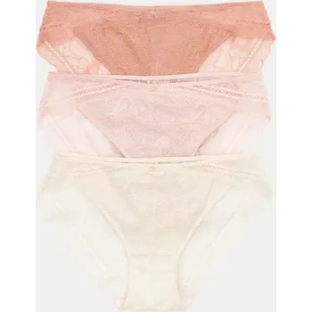 Kalhotky Sinsay - Sada 3&nbsp;kusů kalhotek - vícebarevná - 802DA-MLC - 802DA-MLC-XS