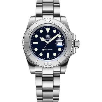 Hodinky Pánské analogové hodinky s kovovým páskem TF900 Barva (Varianta): Stříbrná