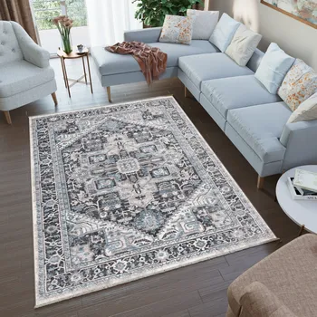 Koberec Kusový koberec Mystic - orientální 3 - šedý Rozměr koberce: 120x180 cm