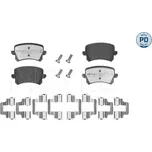 Sada brzdových destiček, vždy 4 kusy v sadě MEYLE 025 244 8317/PD