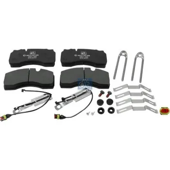 Brzdová destička Sada brzdových destiček, kotoučová brzda DT Spare Parts 5.92121