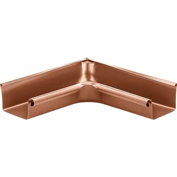 okap KJG Roh žlabový vnitřní hranatý měděno hnědý 330 mm