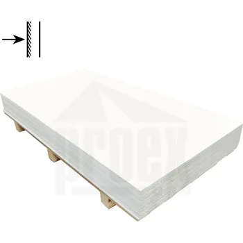 Plech KJG Tabule šedo bílá jednostranná RAL 9002 - 0,55x1250x2000mm