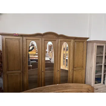 Šatní skříň Rustikální šatní skříň d265 tmavá