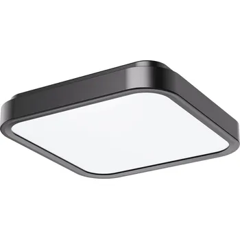 Svítidlo Černé stropní LED svítidlo Samira hranaté 250x250mm 18W IP44 - Rabalux - 71255 - 71255