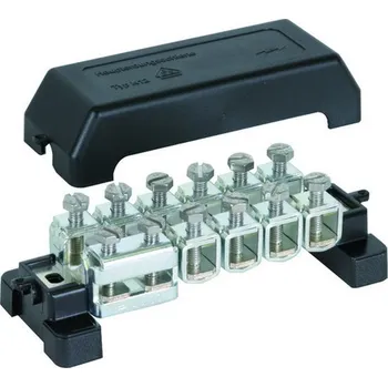 Rozvaděč Ekvipotenciální přípojnice K 12 s plastovým krytem, UV odolnost DEHN 563201