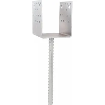 Dílna Rapi-Tec kotevní patka U2 121x120x4,0mm - pr.20/250mm, široká, galv.zn.