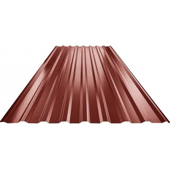 plechová krytina Trapéz KJG střešní 18 A PE 0,50 OC RAL3009/4000mm