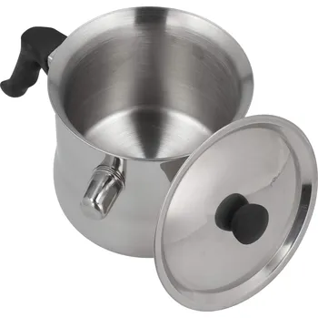 Hrnec Edel Hoff Hrnec na mléko 1.5l EH-9202, mlékovar, nerez, indukce