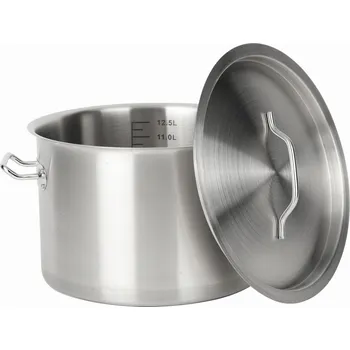 Hrnec Rossler Gastro nerezový hrnec 30x20 cm 14litru T8000, indukce