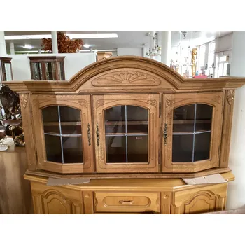 Knihovna Rustikalni zavěsná vitrína