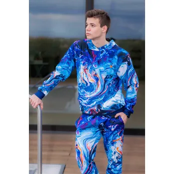 Dámská mikina UTOPY Pánská Dámská sportovní mikina Abstract fullprint Velikost: L