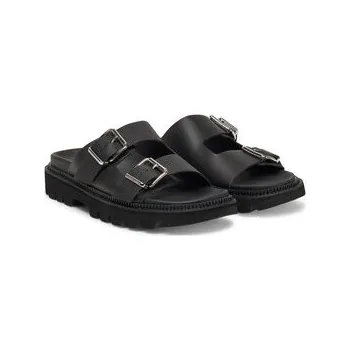 Dámské pantofle Nazouváky Tommy Jeans Double Strap Sandal EN0EN02753 Černá 39