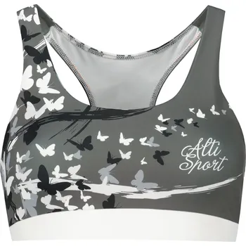 Podprsenka Dámská sportovní podprsenka premium ALTISPORT VOJ/ALW022POD01 ŠEDÁ XL
