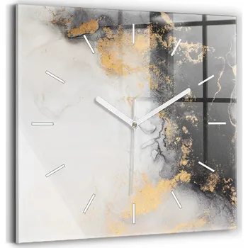 Hodiny Nástěnné hodiny Wallfluent bílé 30 cm