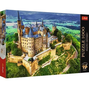 Puzzle Puzzle TREFL Premium Plus Photo Odyssey – hrad Hohenzollern, Německo (1000 dílků)