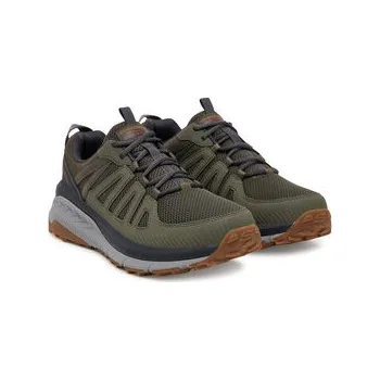 Pánská móda Trekingová obuv Skechers Switch Back-Venture Seeker 237686/GRMT Khaki 41