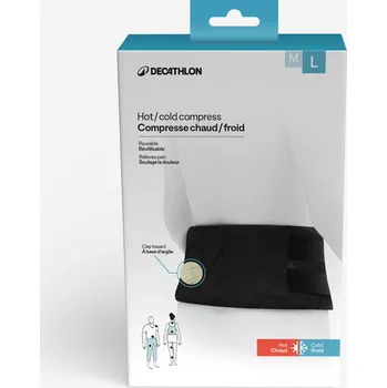 Chladicí sáček DECATHLON Hřejivý/chladivý obklad k opakovanému použití velikost L