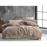 Mušelínové povlečení 140x200, 70x90cm béžové