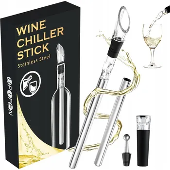 Lednice CHLADNIČKA NA VÍNO, NÁPOJE A ALKOHOL, RUČNÍ UPIFEN Z NEREZOVÉ OCELI